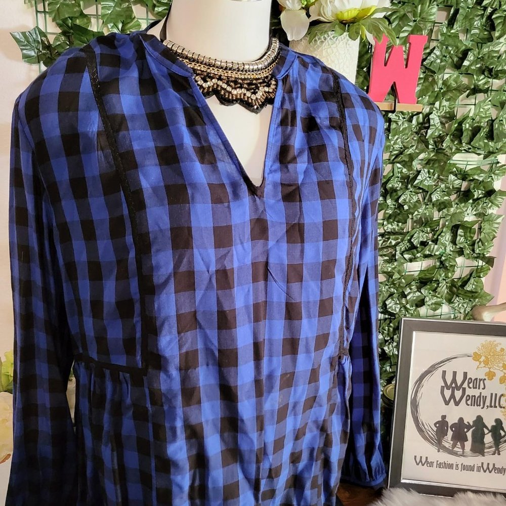 OLD NAVY - XL TOP PLAID